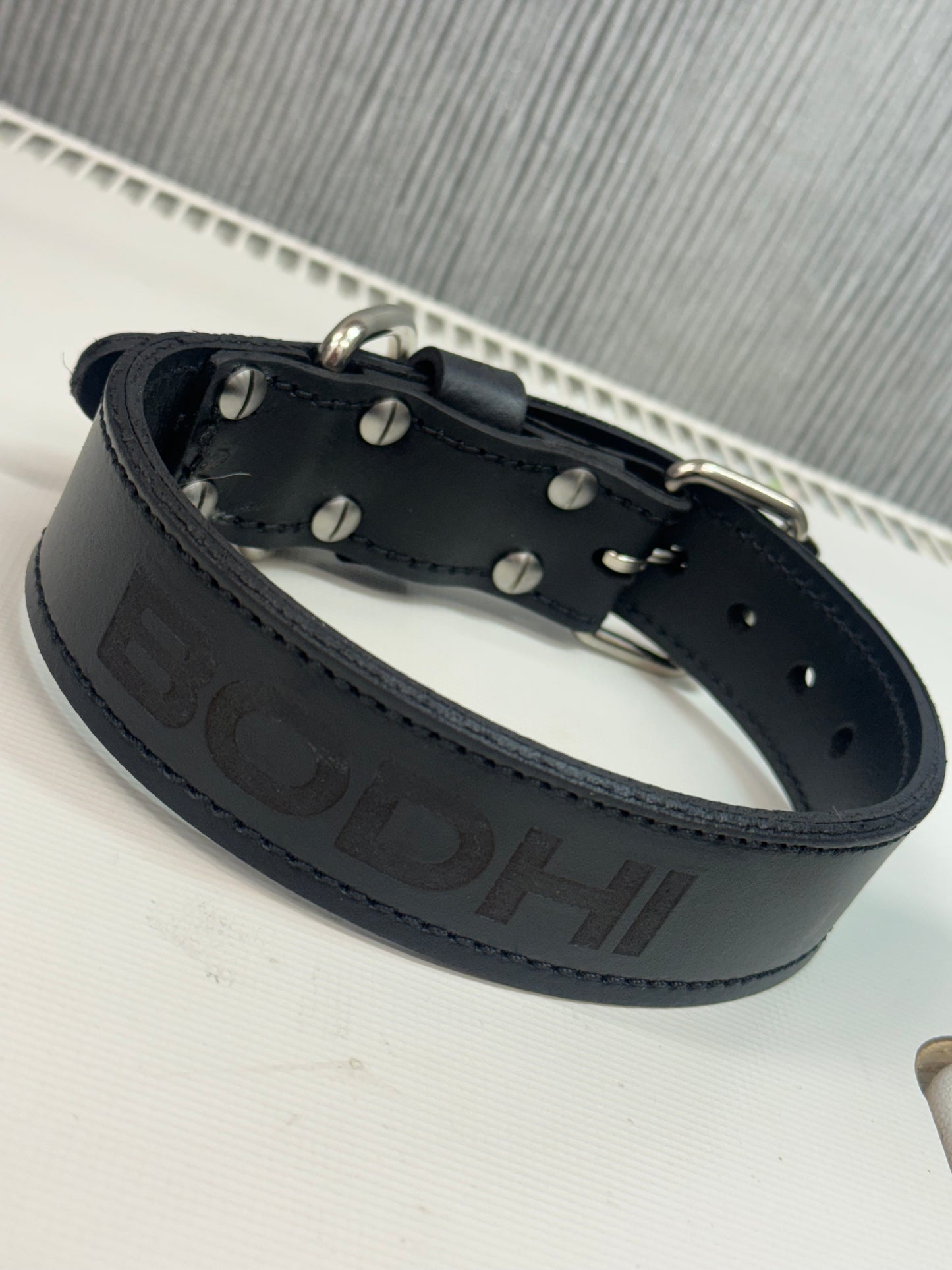 38mm wide every day leather PUPPY COLLAR