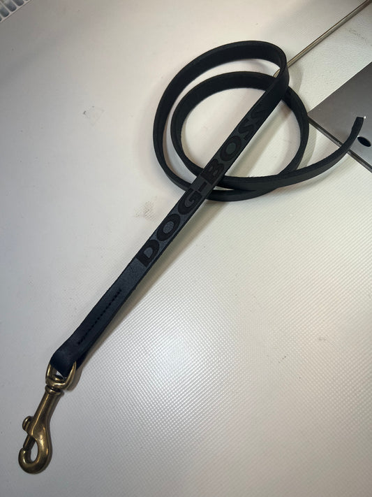 1 Meter Obedience Leather Lead